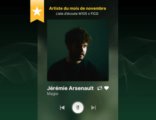 Jérémie Arsenault – l’artiste du mois de novembre