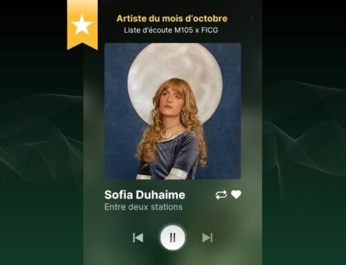 Sofia Duhaime – l’artiste du mois d’octobre
