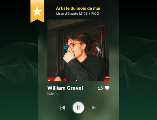 William Gravel – l&rsquo;artiste du mois de mai
