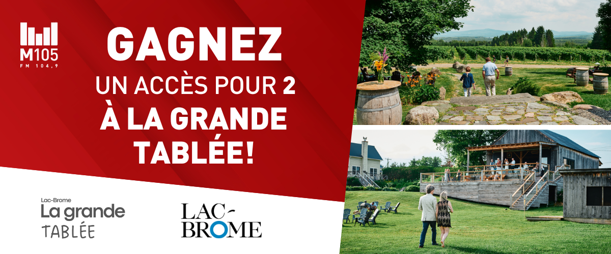 Concours - Gagnez un accès pour 2 à la Grande tablée
