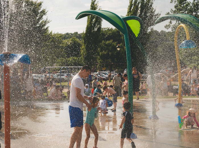 Vague de chaleur Jeux d'eau (Ville de Granby)