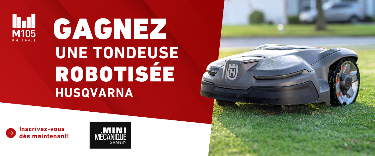 Gagnez une tondeuse robotisée!
