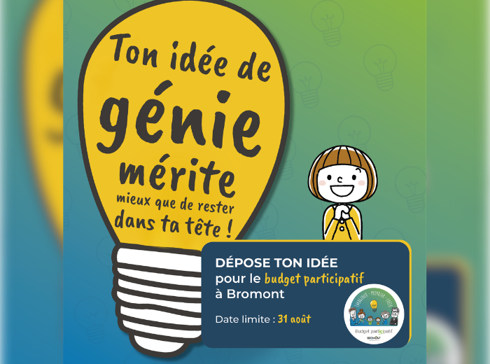 NEWS Budget participatif (Ville de Bromont)