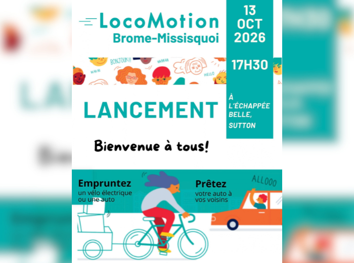 NEWS LocoMotion Brome-Missisquoi ( LocoMotion Brome-Missisquoi)