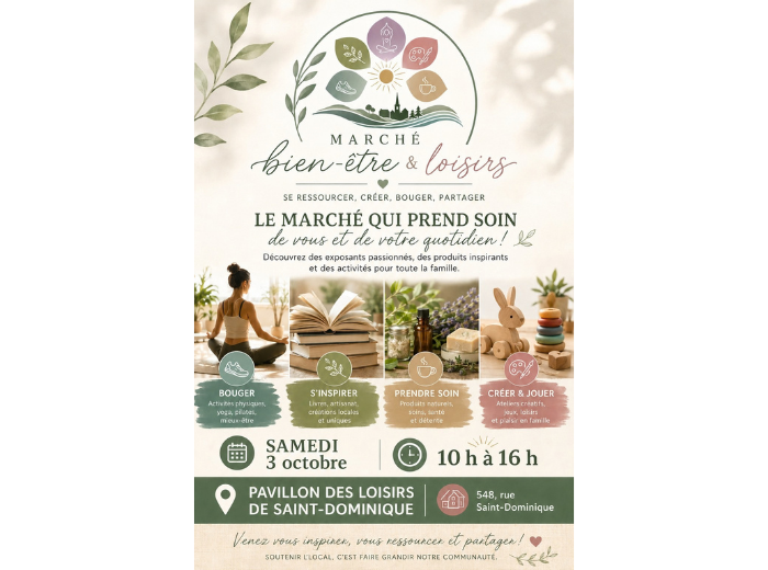 NEWS Marché Bien-être et Loisir ( Marché Bien-être et Loisir)